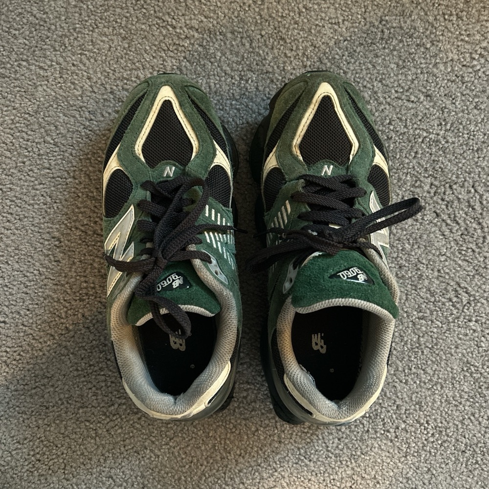 New Balance 9060 Team Forrest Green Sneakers
